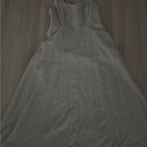 Old Navy Strapless Gray Dress